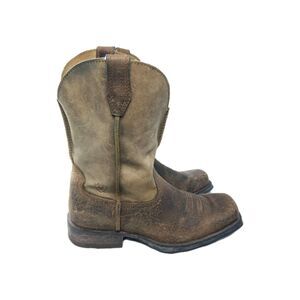 Ariat Rambler Western Boots Men's Size 10 D  Earth Brown Retail $190